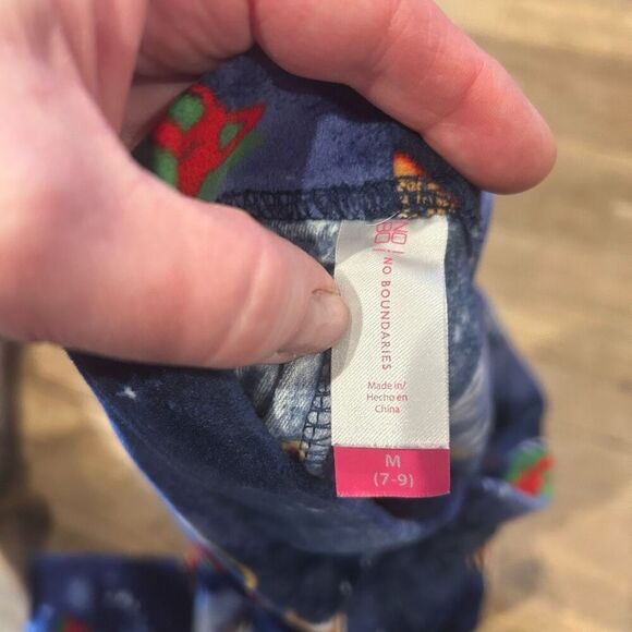 Bundle holiday Christmas leggings size medium - Picture 4 of 11